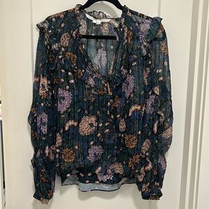 Veronica Beard floral top